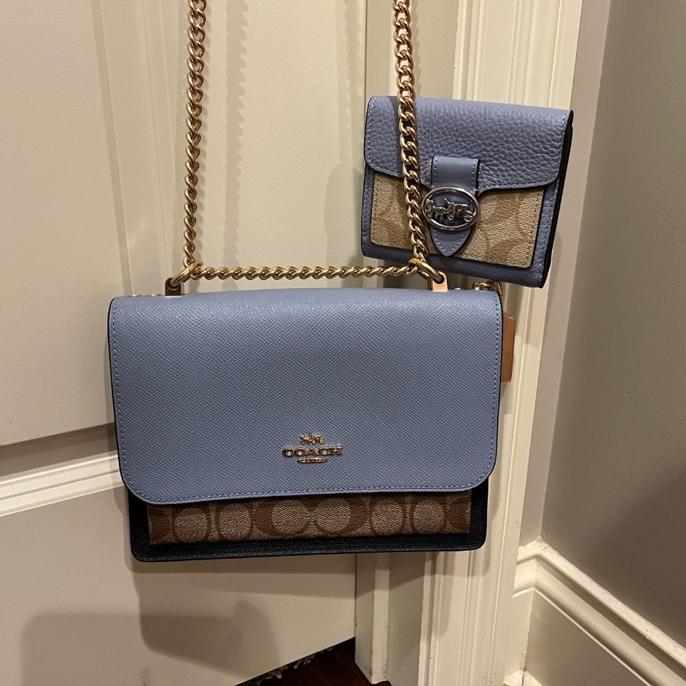 Brand New Coach Crossbody Bag with Matching Wallet
